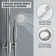 Diverter Complete Shower System with Rough in-Valve