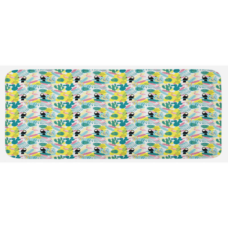 Coastal Synthetic Kitchen Mat