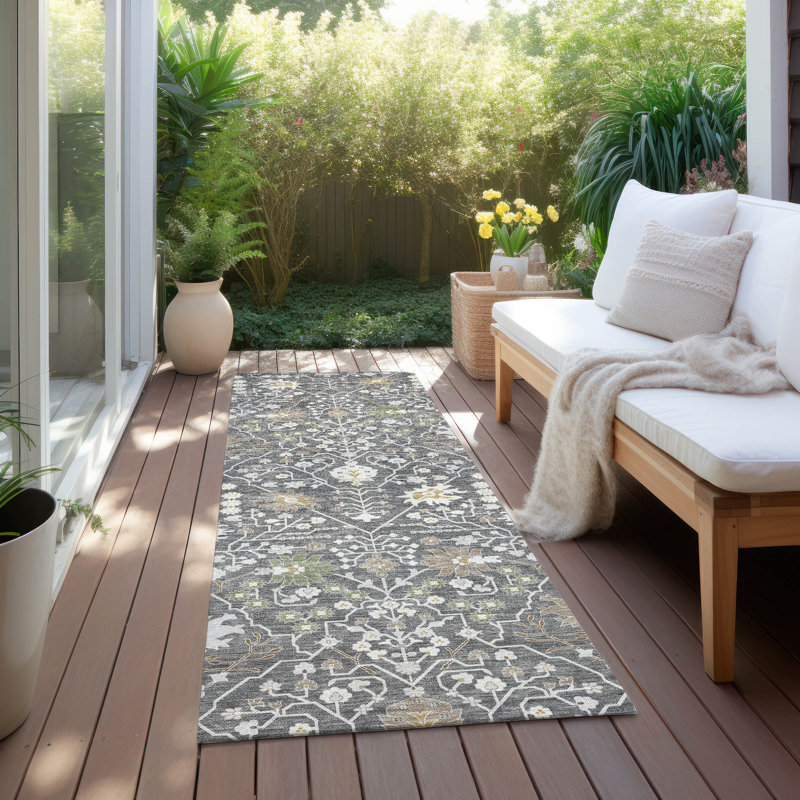Tapis intérieur / extérieur Chayden Chantille ACN1009, Tapis de couloir 2 pi 3 po x 7 pi 6 po
