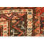 Tapis de couleur blanche Soumak