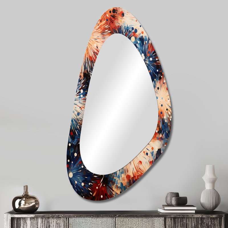 Grand miroir mural Efigénia