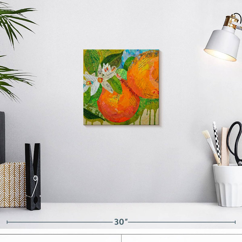 Florida Oranges, 10" H x 10" W