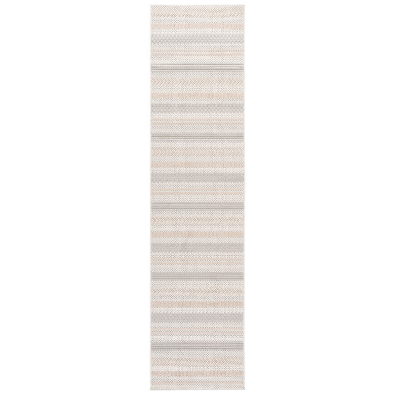 Veranda Performance Striped Indoor Rug, Runner 2'2" x 9'