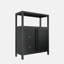 Armoire de rangement en bambou avec tablettes Living Room-1543680826