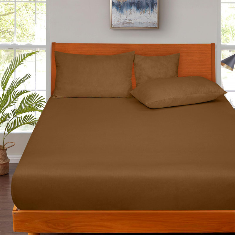 Royale Linens 300 Thread Count 100% Long Staple Combed Cotton Flat Sheet - Super Soft - Top Sheets - Flat Sheet Sold Separately - Breathable, Cool & Crisp Percale Sheets Only 