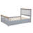 Leshunda Wood Platform Bed With Drawers-190648086-189100012