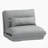 Folding Convertible Flip Chair with Adjustable Backrest, Floor Lazy Sofa