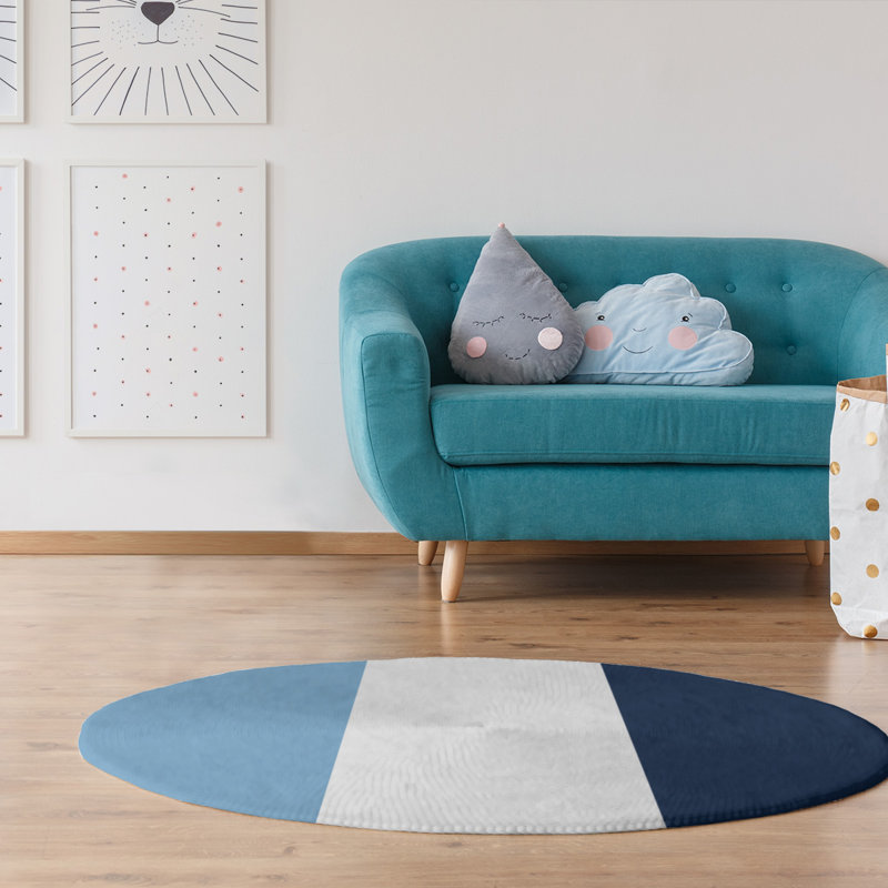Tapis bleu area, Rond 5 pi