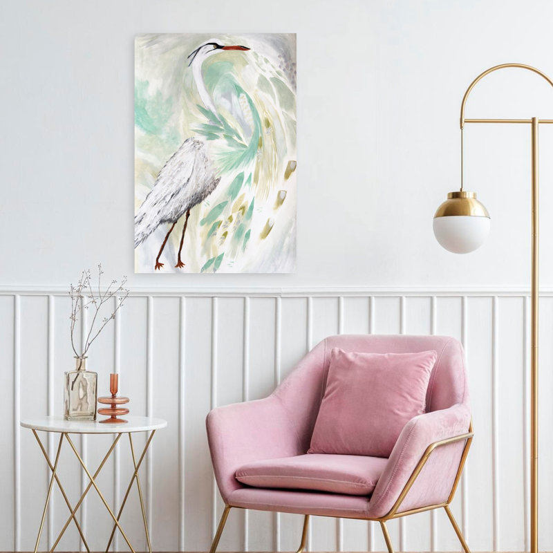 Art contemporain, art côtier de printemps, H 24 po x l 16 po