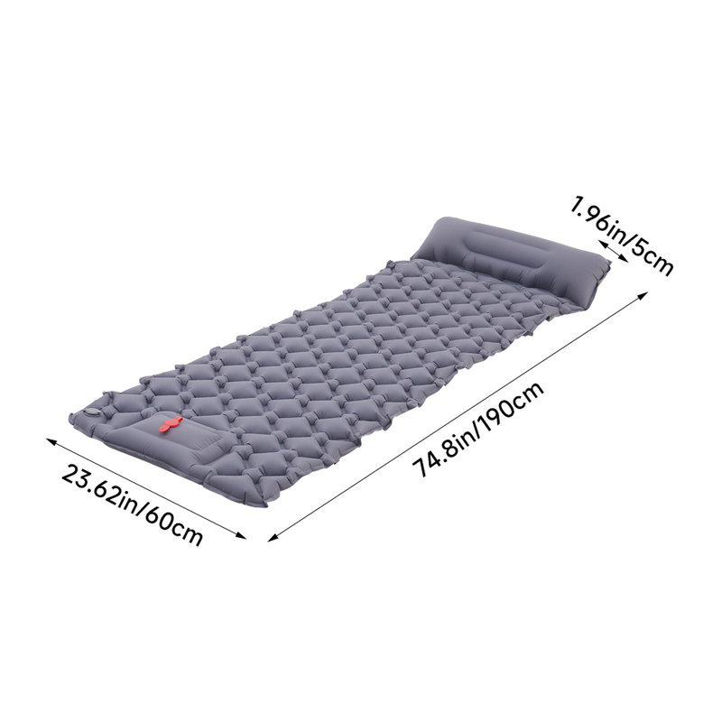 Fresco 12.7cm Air Bed, Grey