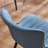 Heitger Leather Upholstered Side Chairs Modern Dining Chairs, Wingback Dining Room Chair-1140462364