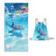 Sac à serviettes de plage intégré - Serviette de plage portable-151317945