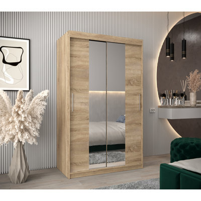Alfon 2 Door Manufactured Wood Wardrobe