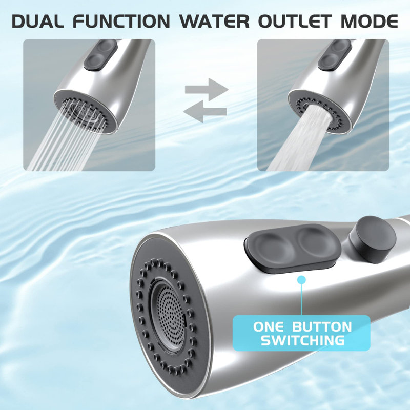 XWSI Pull Out Touch Kitchen Faucet