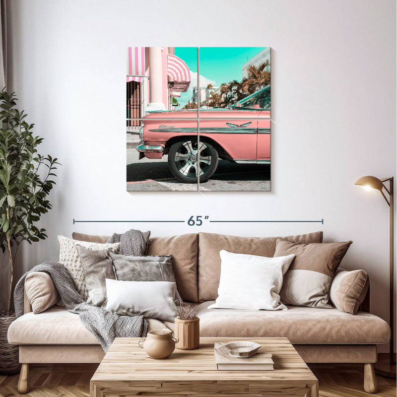 Mehar Vintage Pink Car
