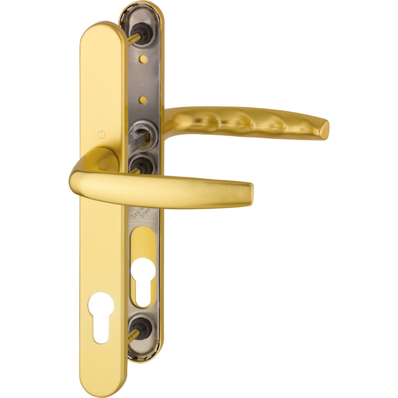 Right Door Handle, Aluminium Gold