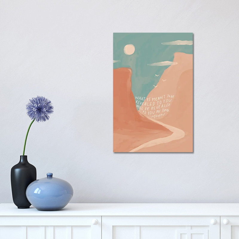 Revealed To You In Time by Morgan Harper Nichols - Wrapped Canvas Print, 30.48 cm H x 45.72 cm W