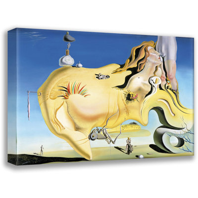The Great Masturbator by Salvador Dali Gallery Wrapped Canvas
