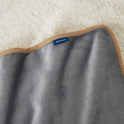 Bedsure Waterproof Blanket for Bed Intimacy- Sherpa Fleece Waterproof Dog Blankets, Pet Blankets for Bed/Couch, Soft Plush Reversible Furniture Protector
