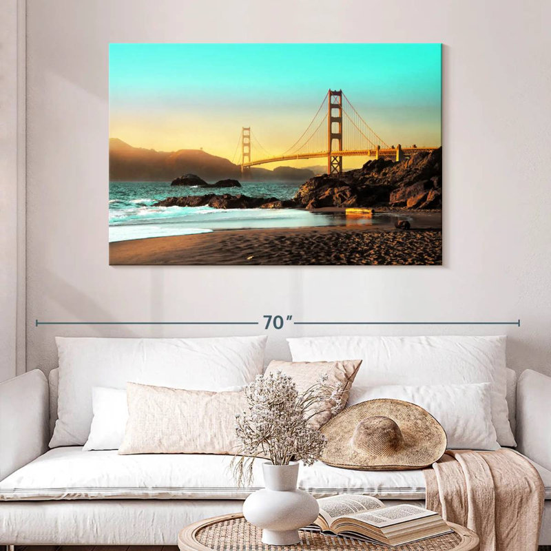 Nicci San Francisco Baker Beach, 32" H x 48" W