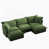 Chenille verte