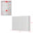 Modern White Wardrobe Set With Anti-Tip Design (Set Of 2)