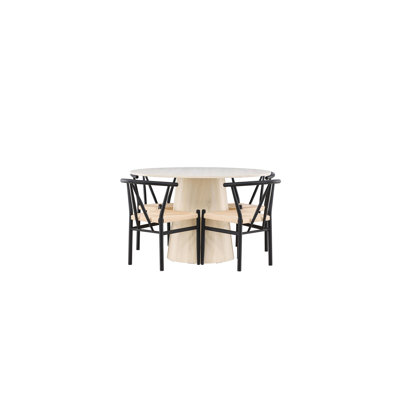 Orwhin 4 - Person Dining Set