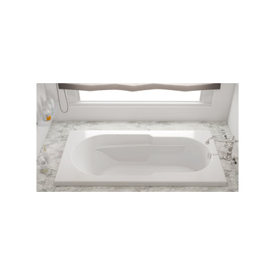 Signature® 72" x 36" Drop In Soaking Bathtub