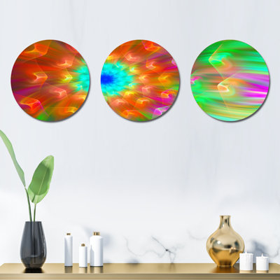 Amazing Petals Dandelion - Floral Metal Wall Decor Set