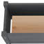 Red Barrel Studio Garden Raised Beds 2 Pcs White 59.1"X12.2"X12.2" Solid Wood Pine-91895475