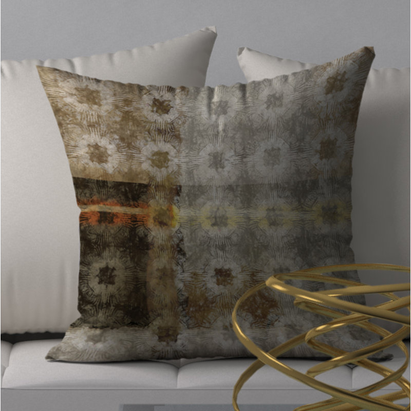 Housse et insert de coussin précieux précieux, 24" X 24"