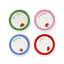 Melamine Tidbit Plate Set, Adventure Stripe
