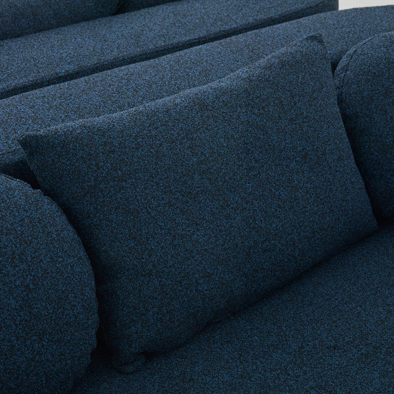 Canapé modulaire Boneless Couch, Bleu