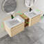 Ensemble de meuble-lavabo mural 68 po Modern
