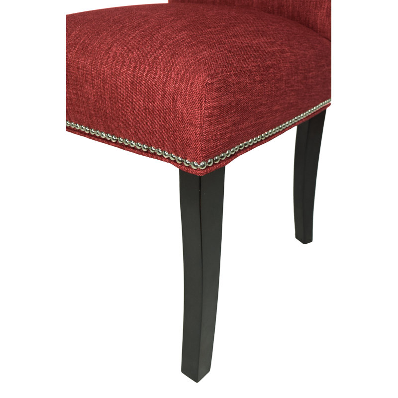 19'' H Upholstered Dining Chair, Ruby