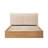 Verona King Wood Bed With Upholstered Headboard-1735299123