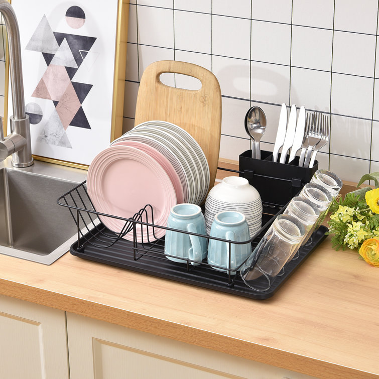 Prep & Savour Hallam Stainless Steel Dish Rack & Reviews