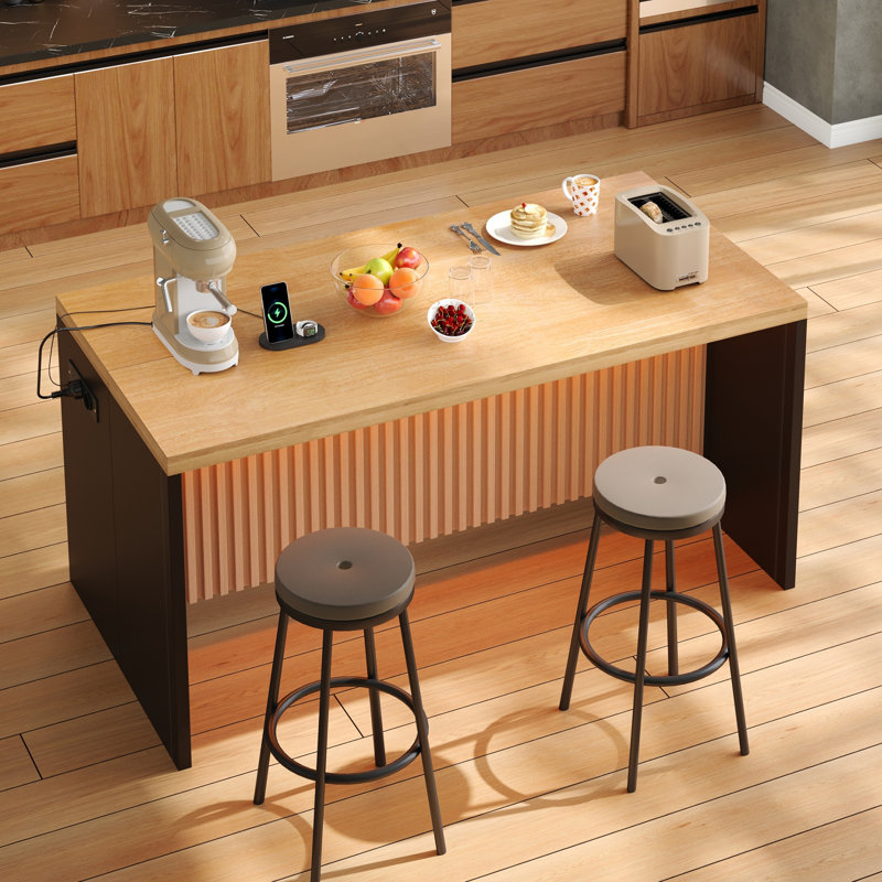 Kitchen Island, Natural