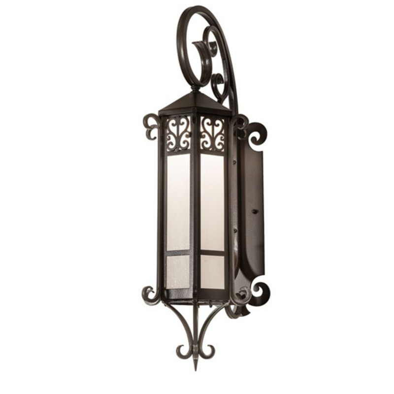 Caprice 1 - Light Armed Sconce, Clear, Timeless Bronze