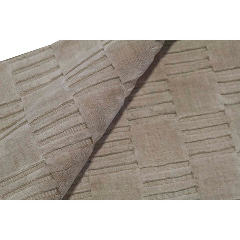 Cotton Area Rug in Brown