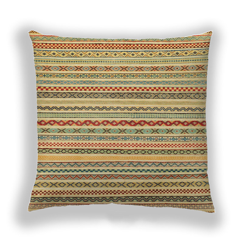 Coussin Abstract 2273, Microsuède