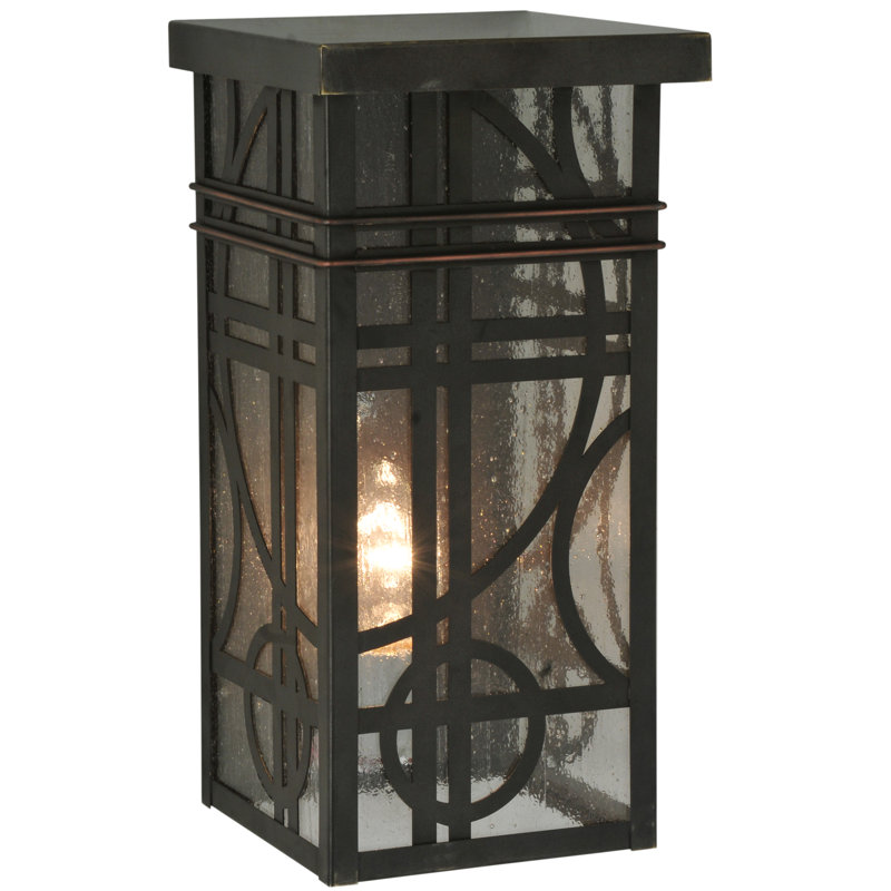 6"W Revival Deco Wall Sconce, 14" H x 7" W x 7" D