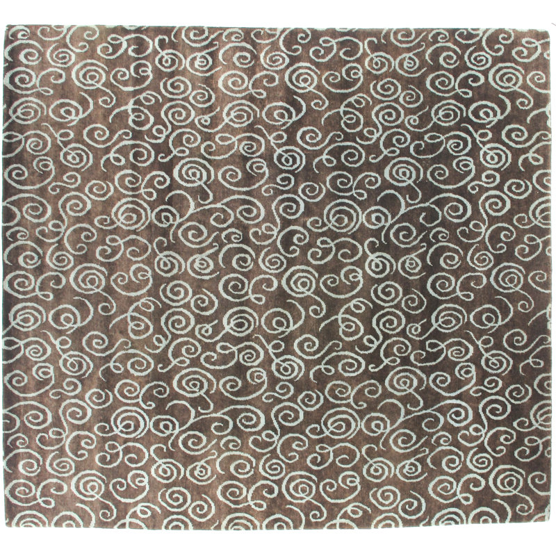 Metropolitan Wool Abstract Area Rug, Runner 2'6" x 12'