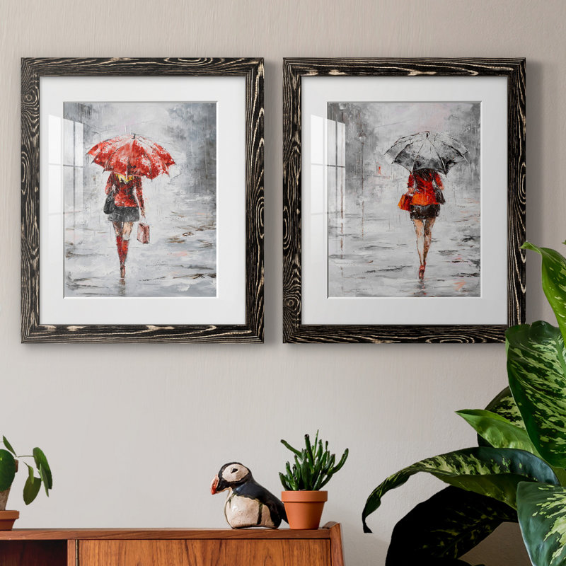 City magasiner III - ensemble de 2 reproductions d'art, H 24 po x l 36 po x P 1,5 po, H 31,5 po x l 47 po x P 1,5 po, Blanc