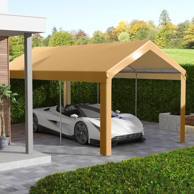 Housse pour auvent de remplacement pour abri d'auto 10 pi x 20 pi Outsunny