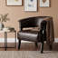 Fauteuil d'appoint moderne à oreilles avec coussin en mousse-249757973