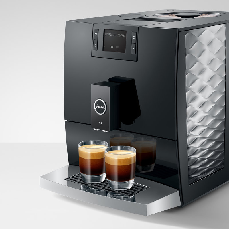 C3 Automatic Coffee Machine, Piano Black