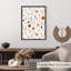 Art floral scandinave sans cadre
