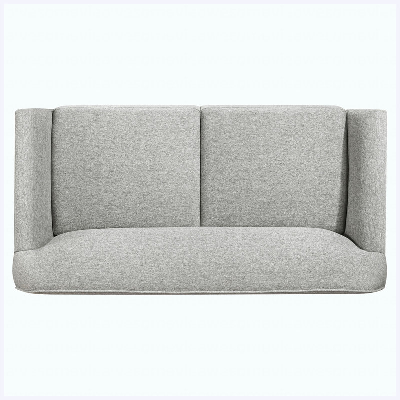 Living room sofa set - grey 2-piece