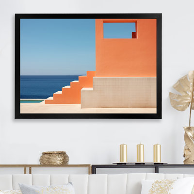 «Beach House Architecture Dream Retreat IV», reproduction sur toile